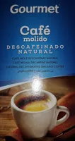 Café molido descafeinado natural