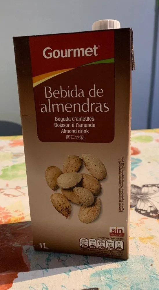 bebida de almendras