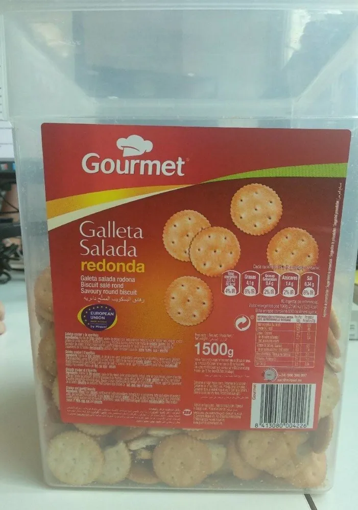 Galleta Salada redonda