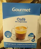 Gourmet Café cortado descafeinado en cápsulas