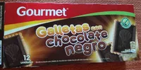 Galletas con chocolate negro
