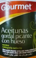 Aceitunas gordas picante con hueso