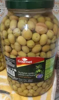 Aceitunas verdes pelotín con hueso