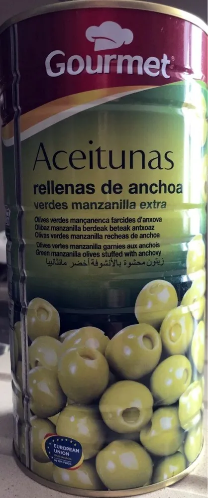 Aceitunas rellenas de anchoa