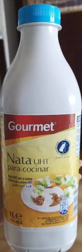Nata UHT para cocinar