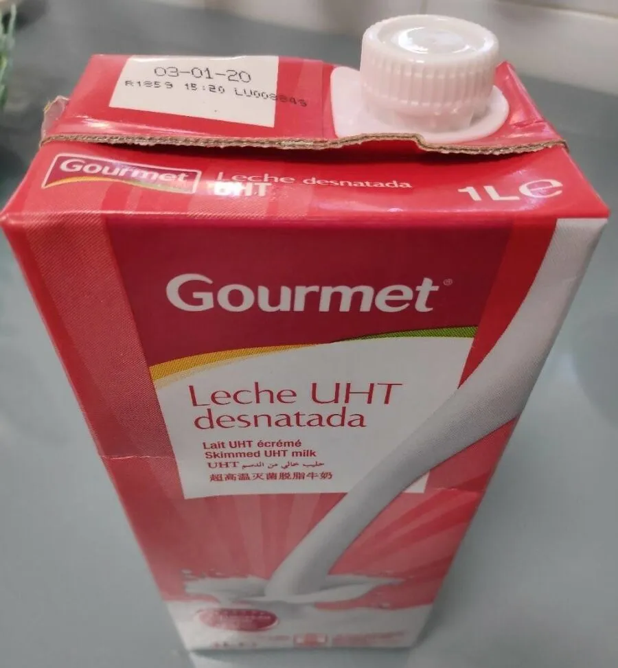 Leche UHT desnatada
