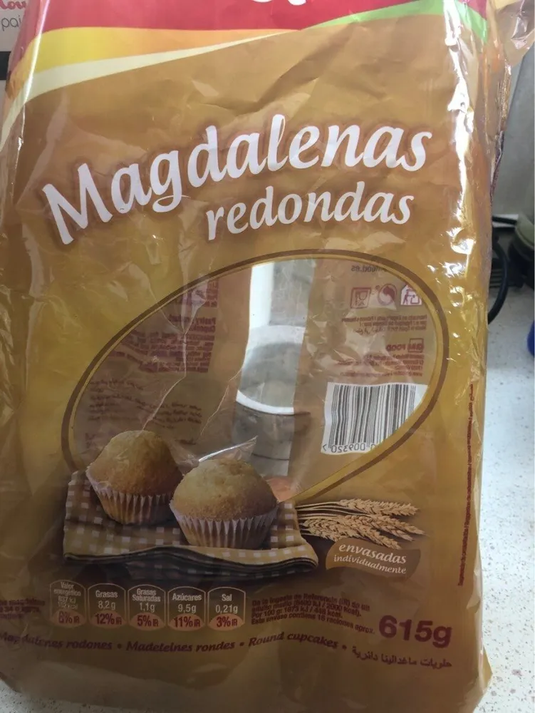 Magdalenas redondas
