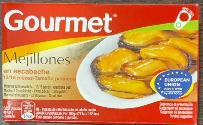 Mejillones en escabeche