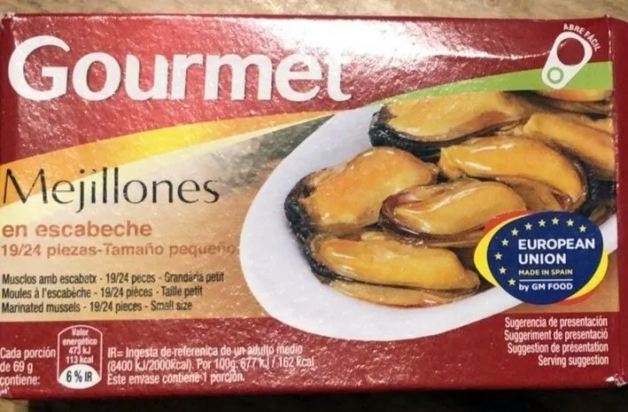 Mejillones en escabeche