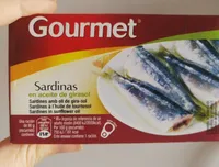 Sardinas en aceite de girasol