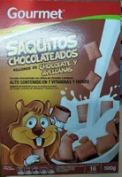 Saquitos chocolateados
