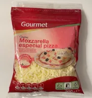 Queso mozzarella especial pizza
