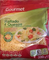 Queso rallado 4 quesos