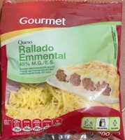 Queso rallado emental