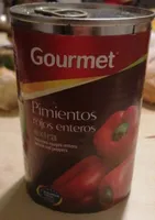 Pimientos rojos enteros