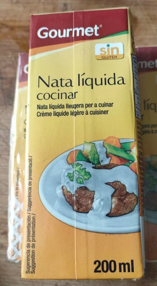 Nata líquida cocinar