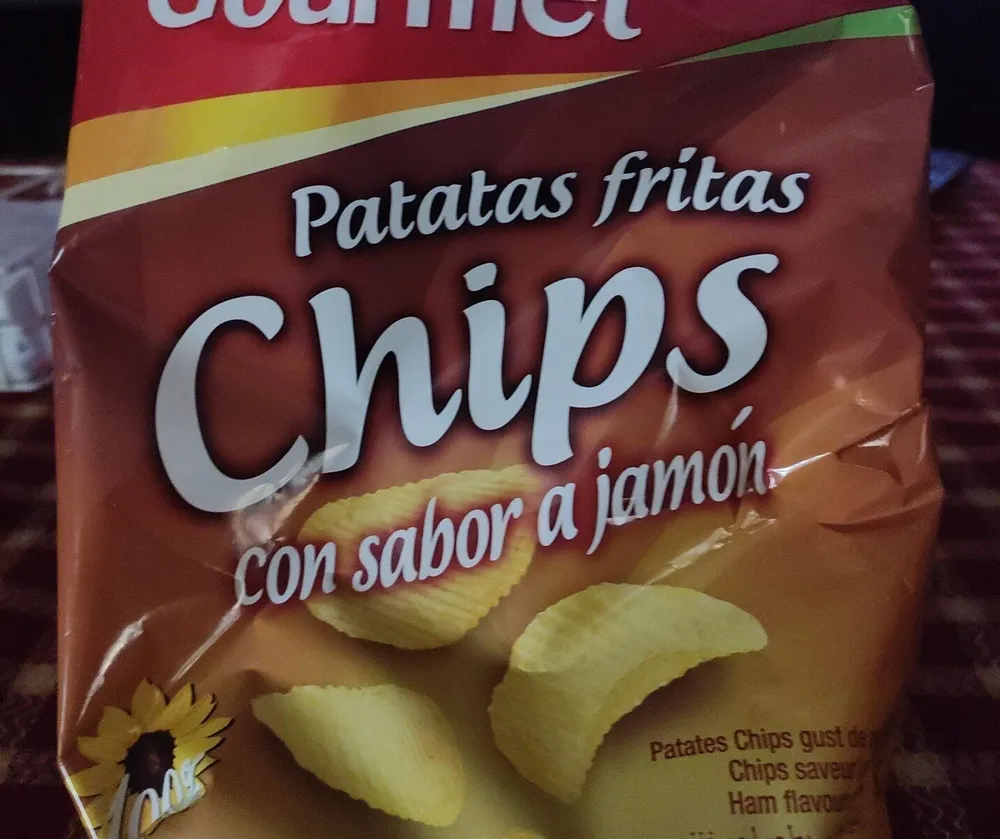 Patatas fritas sabor jamón
