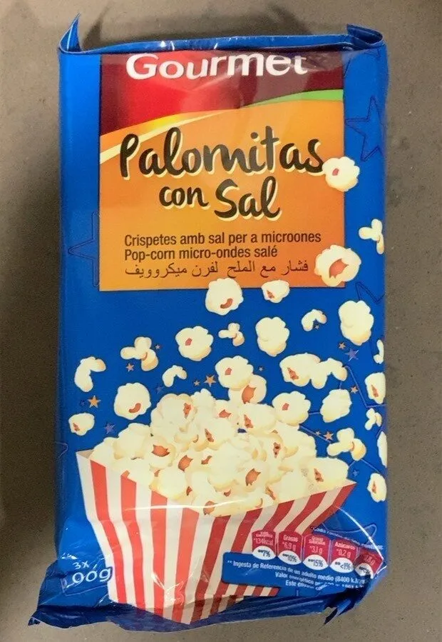 Palomitas con sal