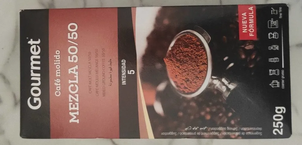 Café molido mezcla