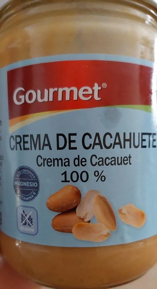 crema de cacahuete