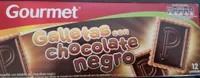 Galletas con chocolate negro
