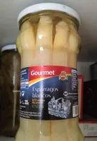 Espárragos blancos muy gruesos extra