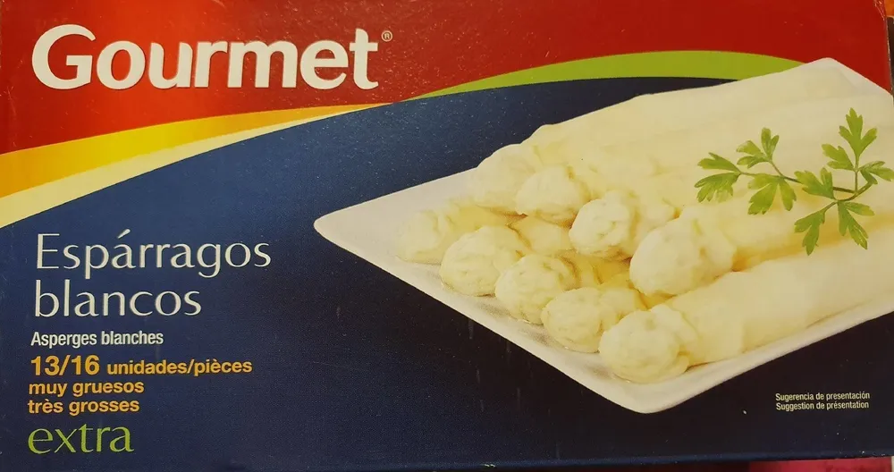 Espárragos blancos 13/16 unidades