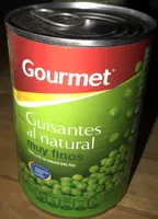 Guisantes al natural muy finos