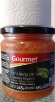Zanahoria en tiras