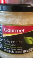 Apio en tiras