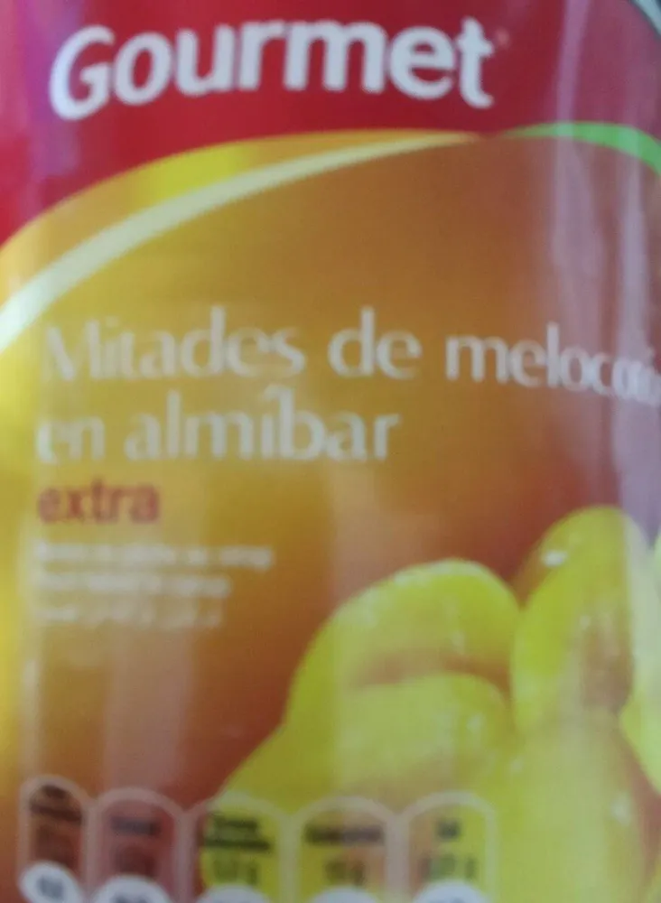 Melocotón en almibar