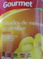 Melocotón en almibar