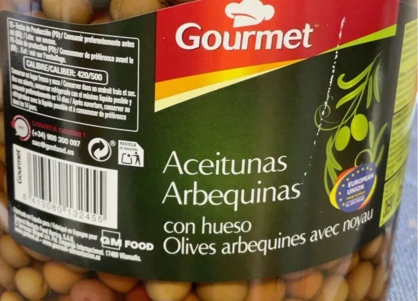 Aceitunas Arbequinas