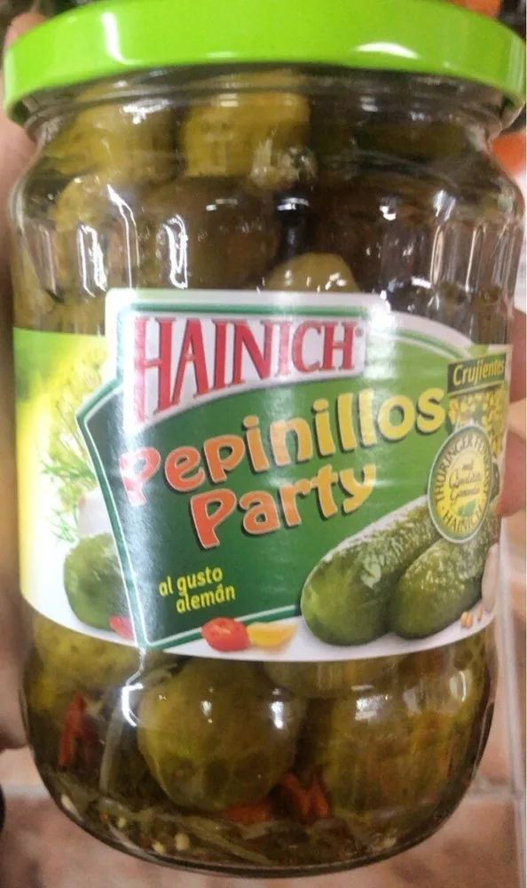 Pepinillos al vinagre