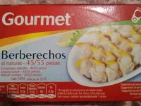 Berberechos al natural