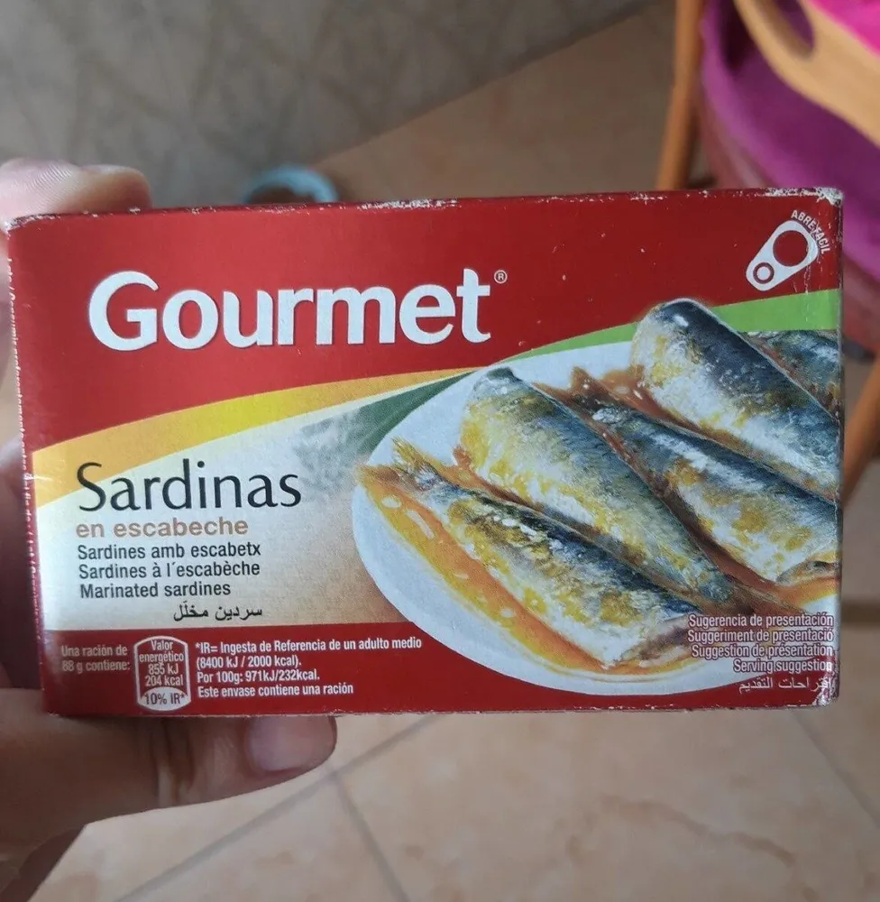 Sardinas en escabeche