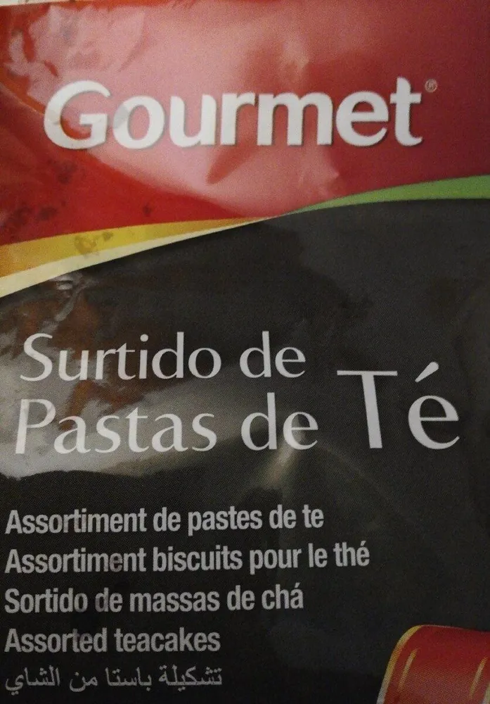 Surtido de pastas de té