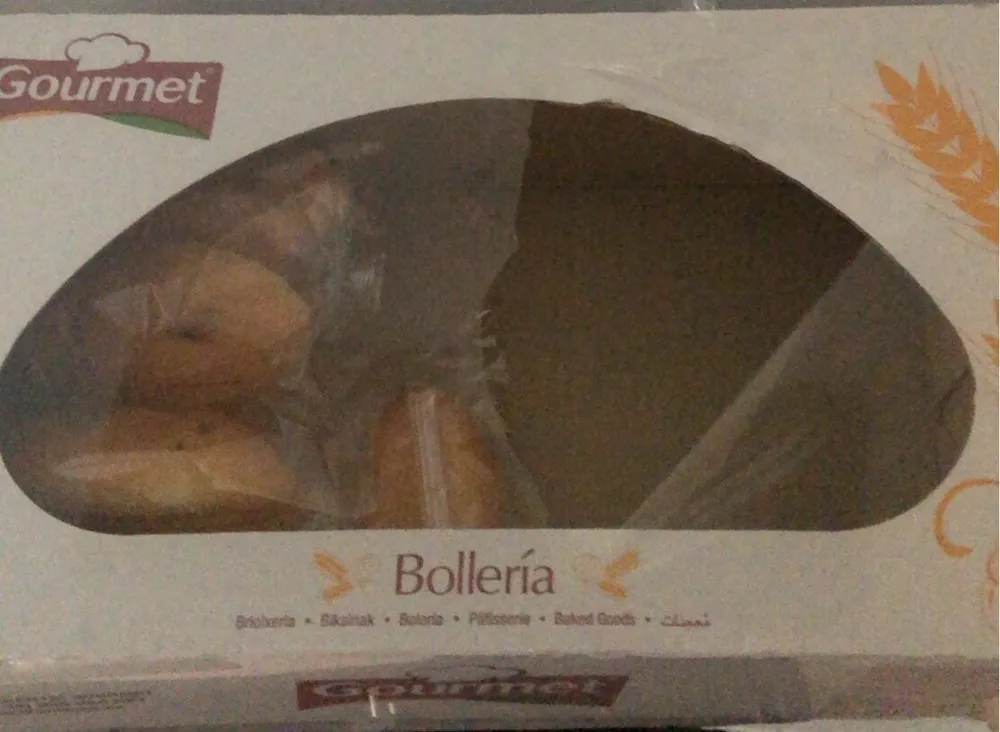 Croissant relleno de crema al cacao