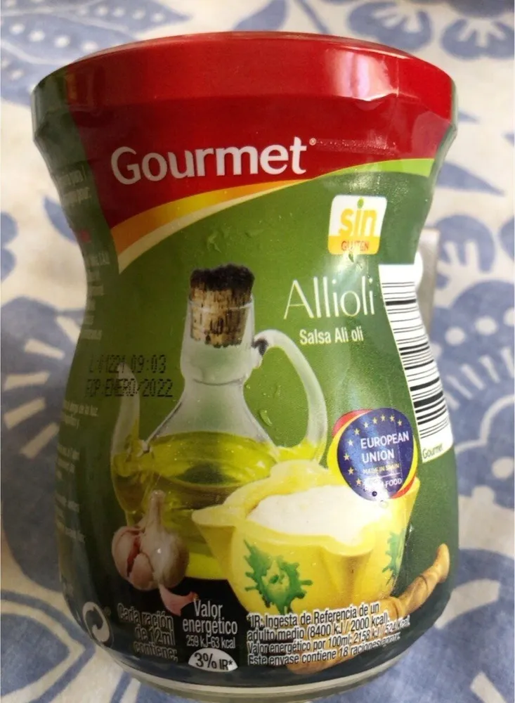 Allioli Salsa Ali Oli