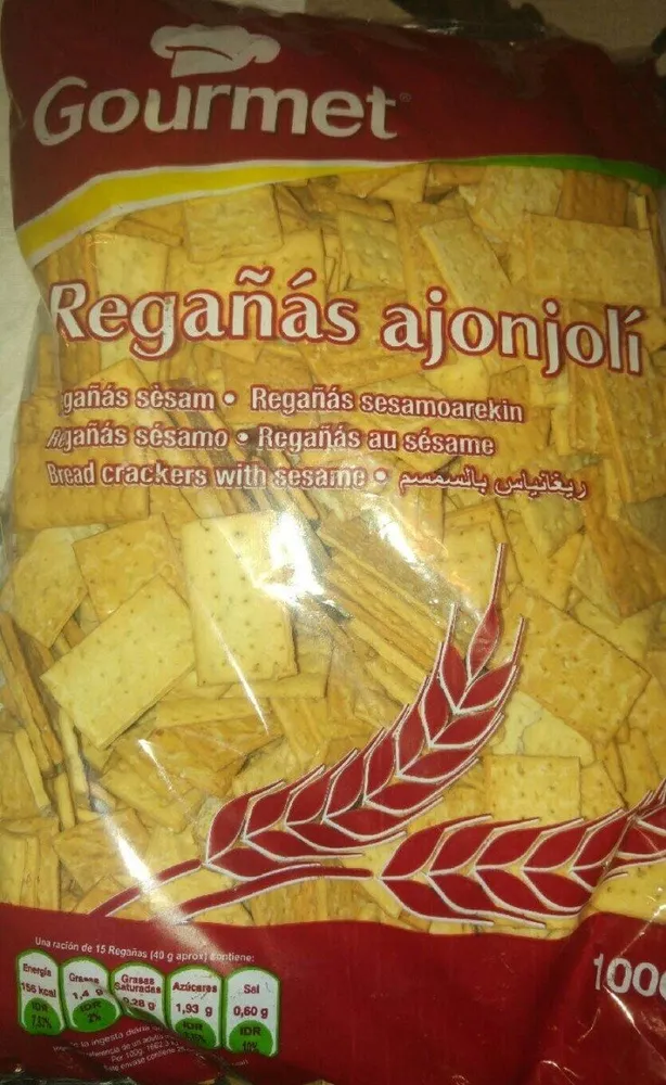 Regañas ajonjoli