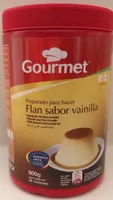 Flan sabor vainilla