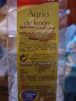 Agrio de limon
