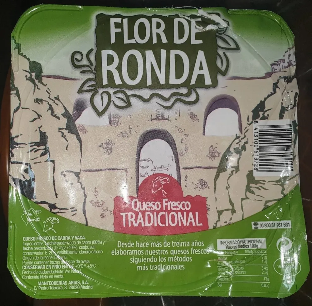 Queso fresco tradicional