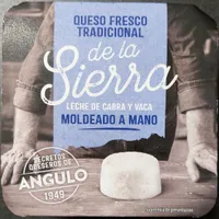 Queso fresco tradicional de la sierra