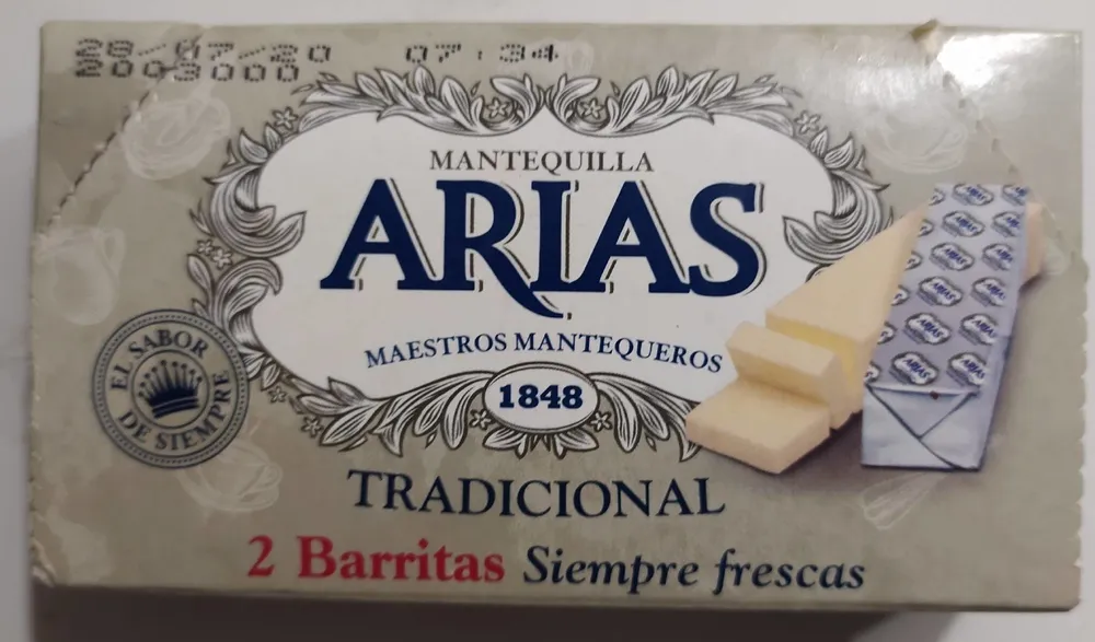 Mantequilla tradicional