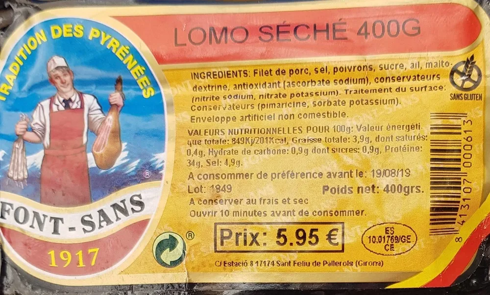Lomo seché font-sans
