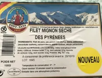 Filet mignon séché des Pyrénées