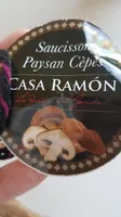 Saucisson paysan cèpes