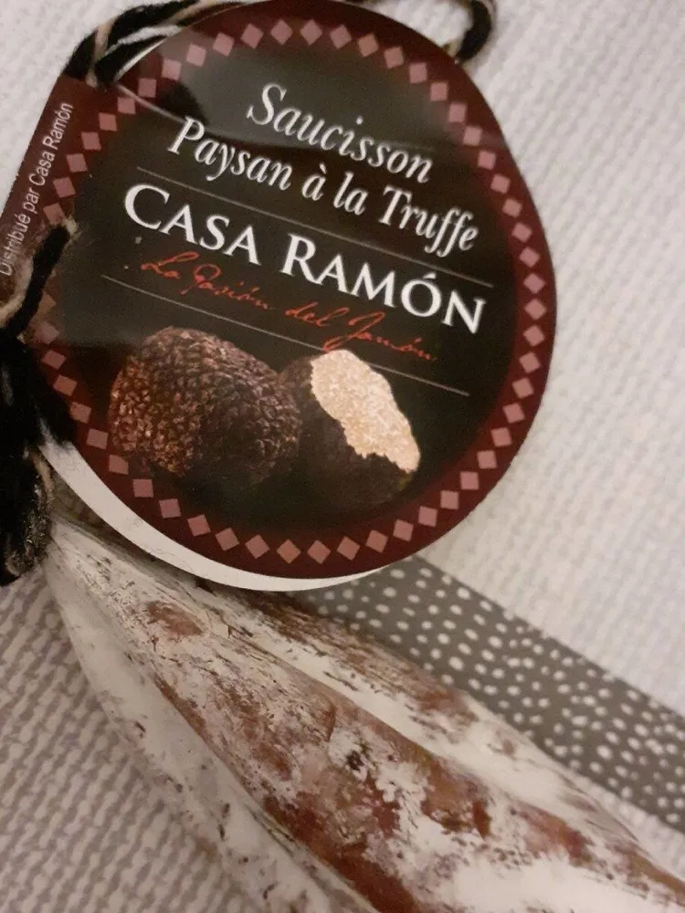 Saucisson paysan a la truffe