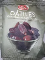 Dátiles confitados con hueso